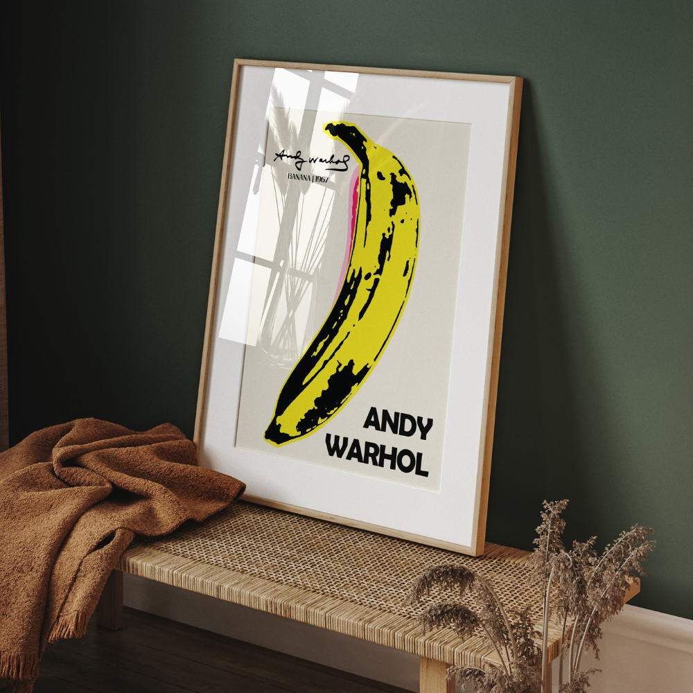 Banana | Andy Warhol | Art Print