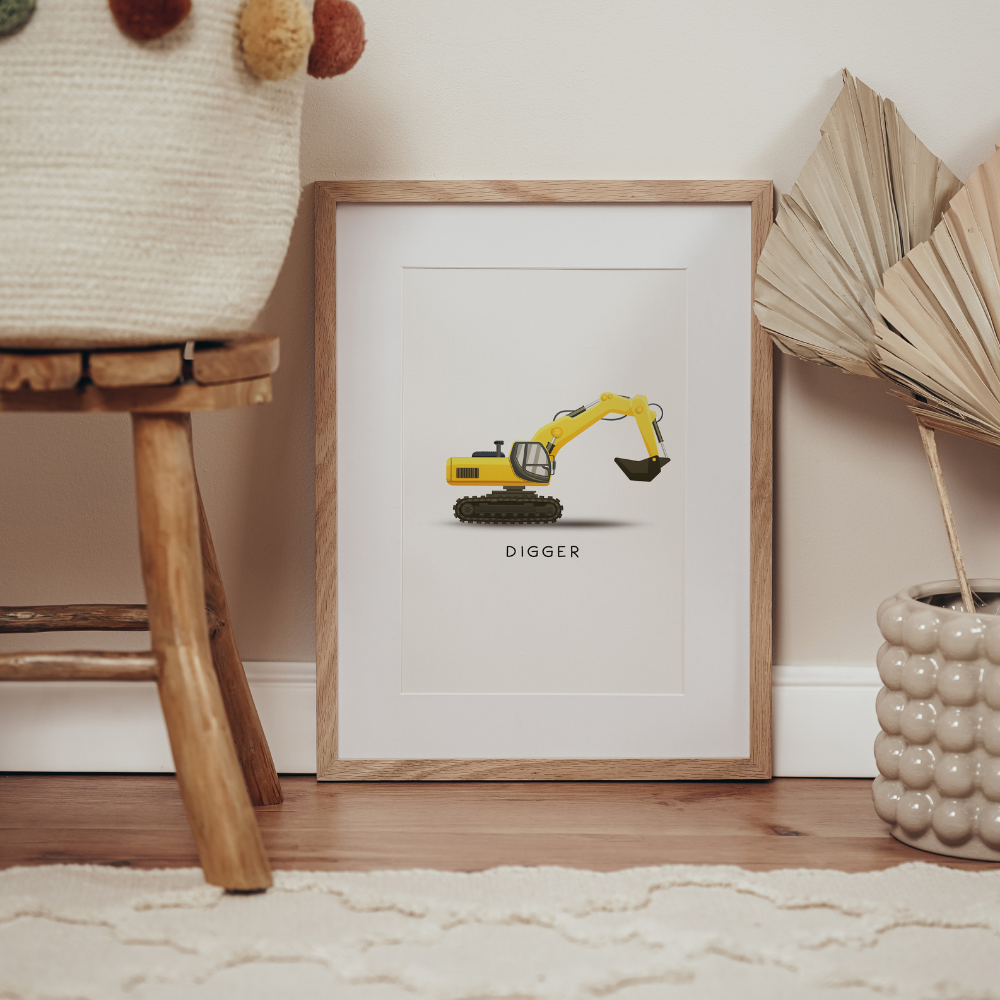 Road Digger | Art Print
