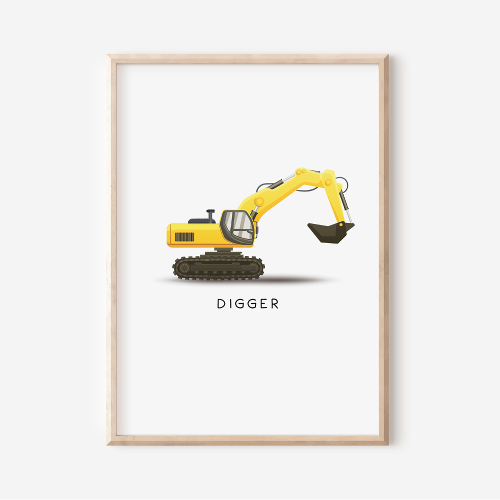 Road Digger | Art Print