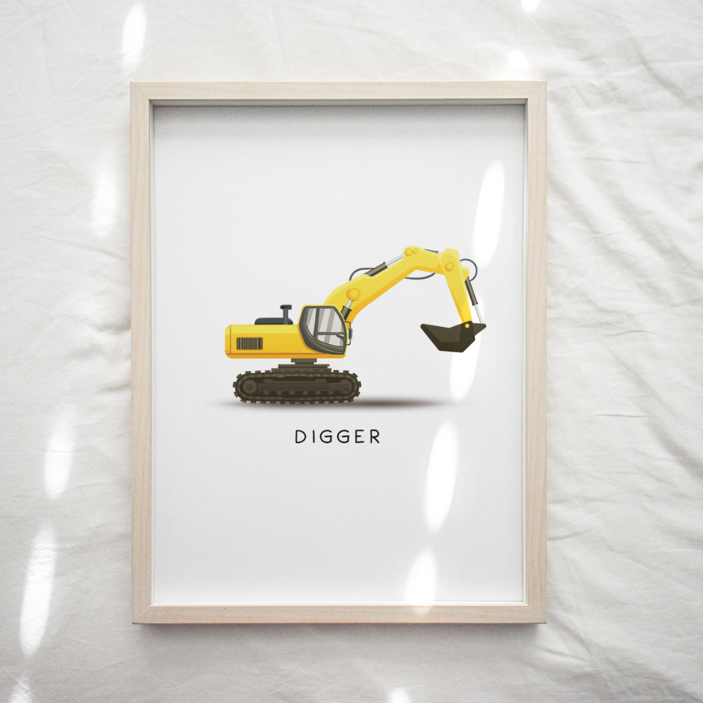 Road Digger | Art Print