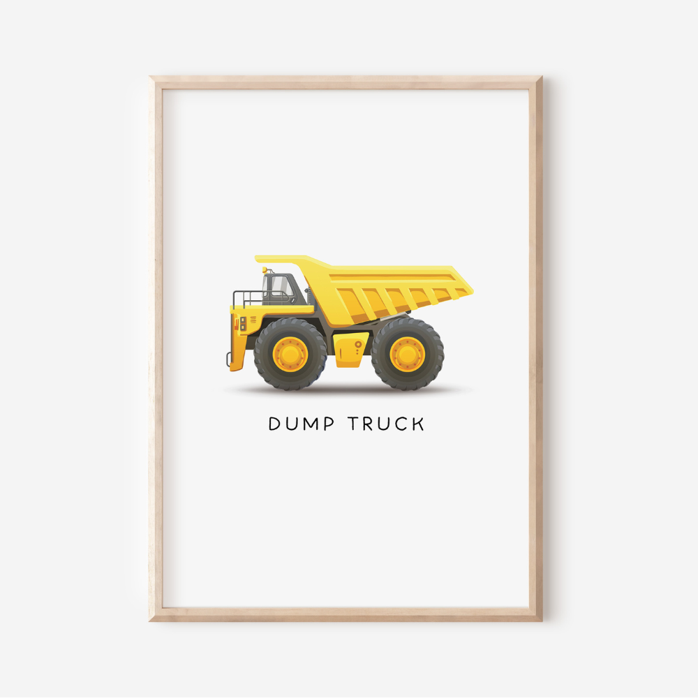 Dump Truck | Art Print