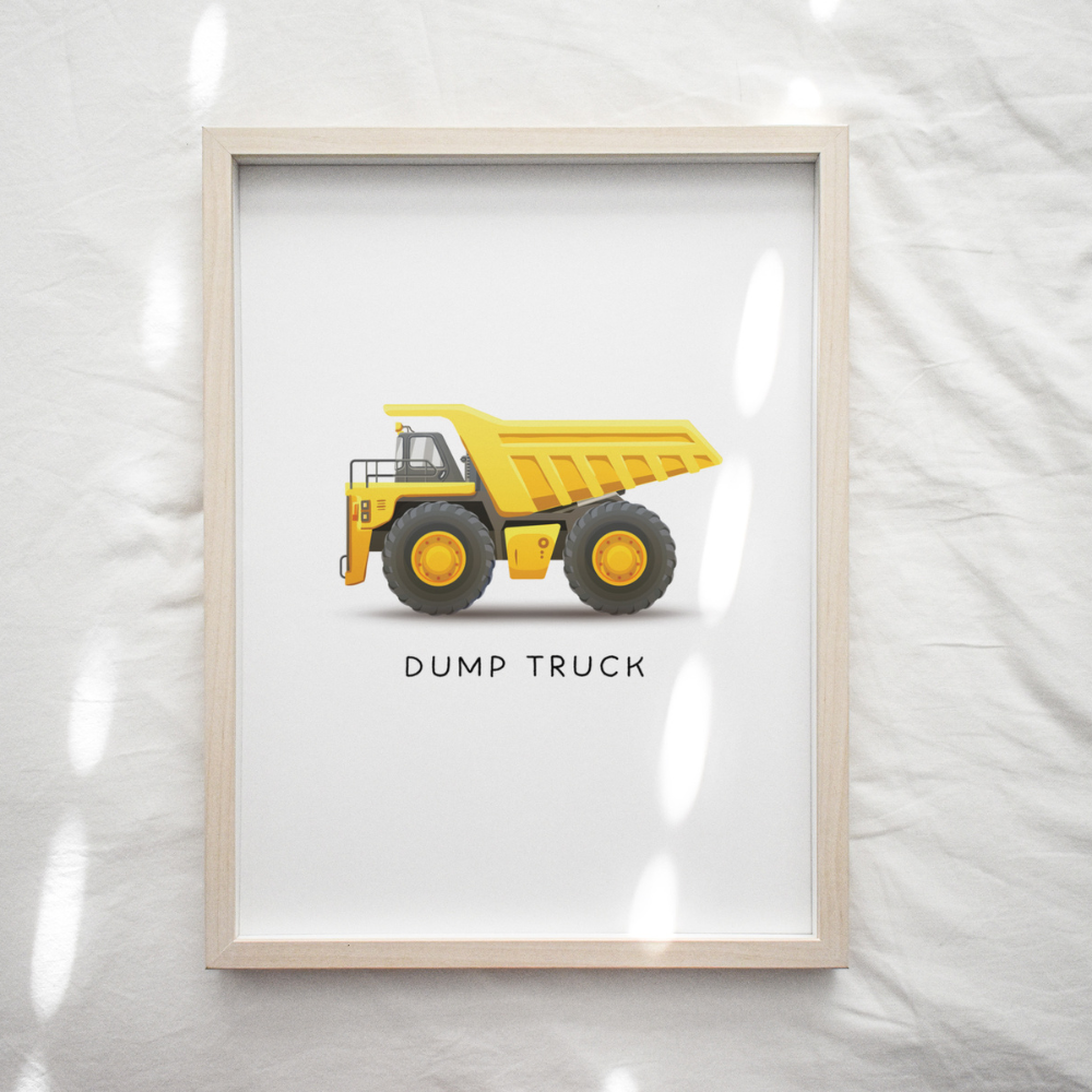 Dump Truck | Art Print