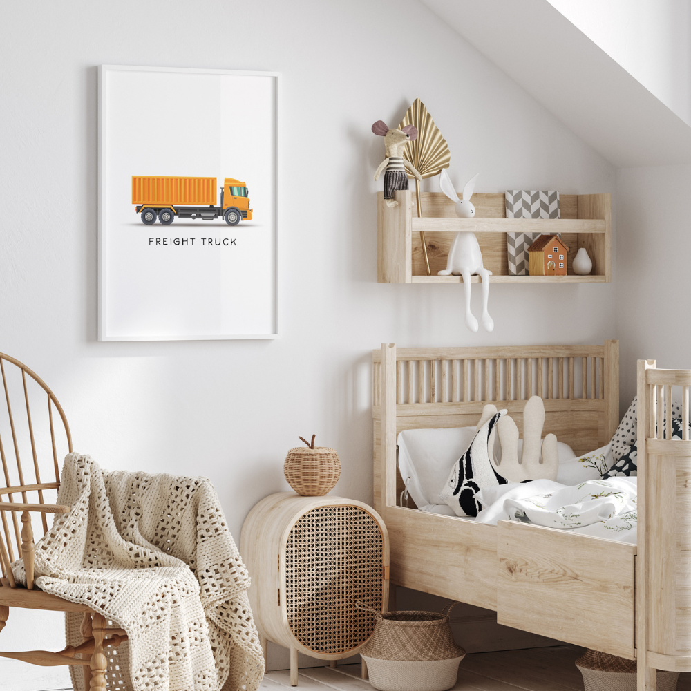 Freight Truck | Art Print