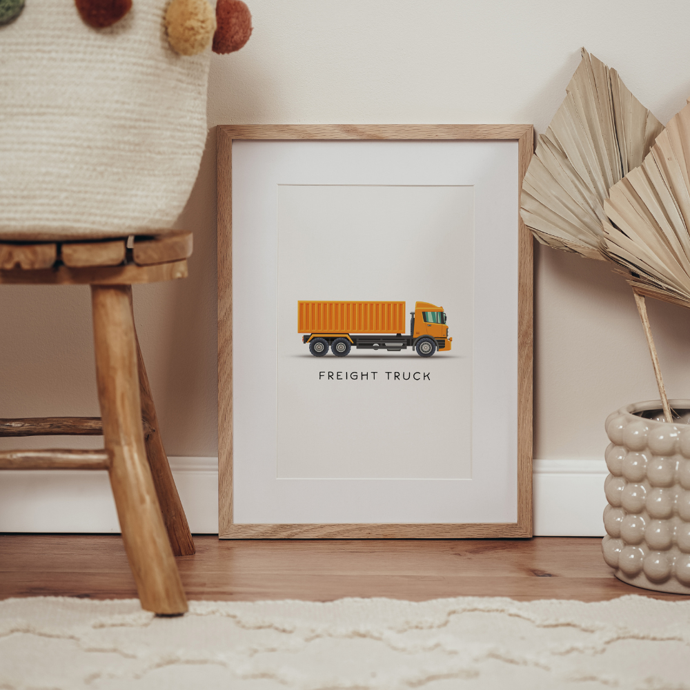 Freight Truck | Art Print
