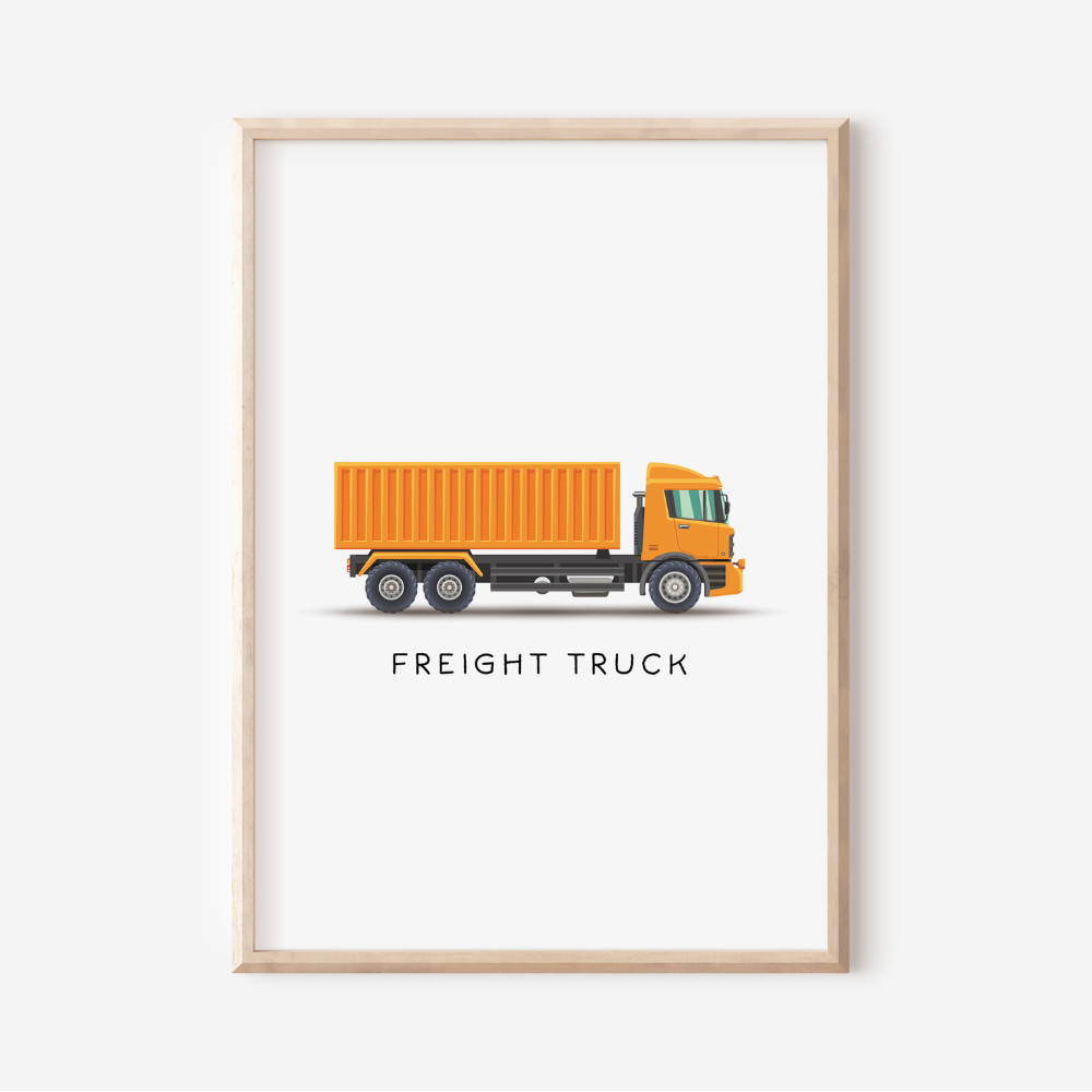 Freight Truck | Art Print