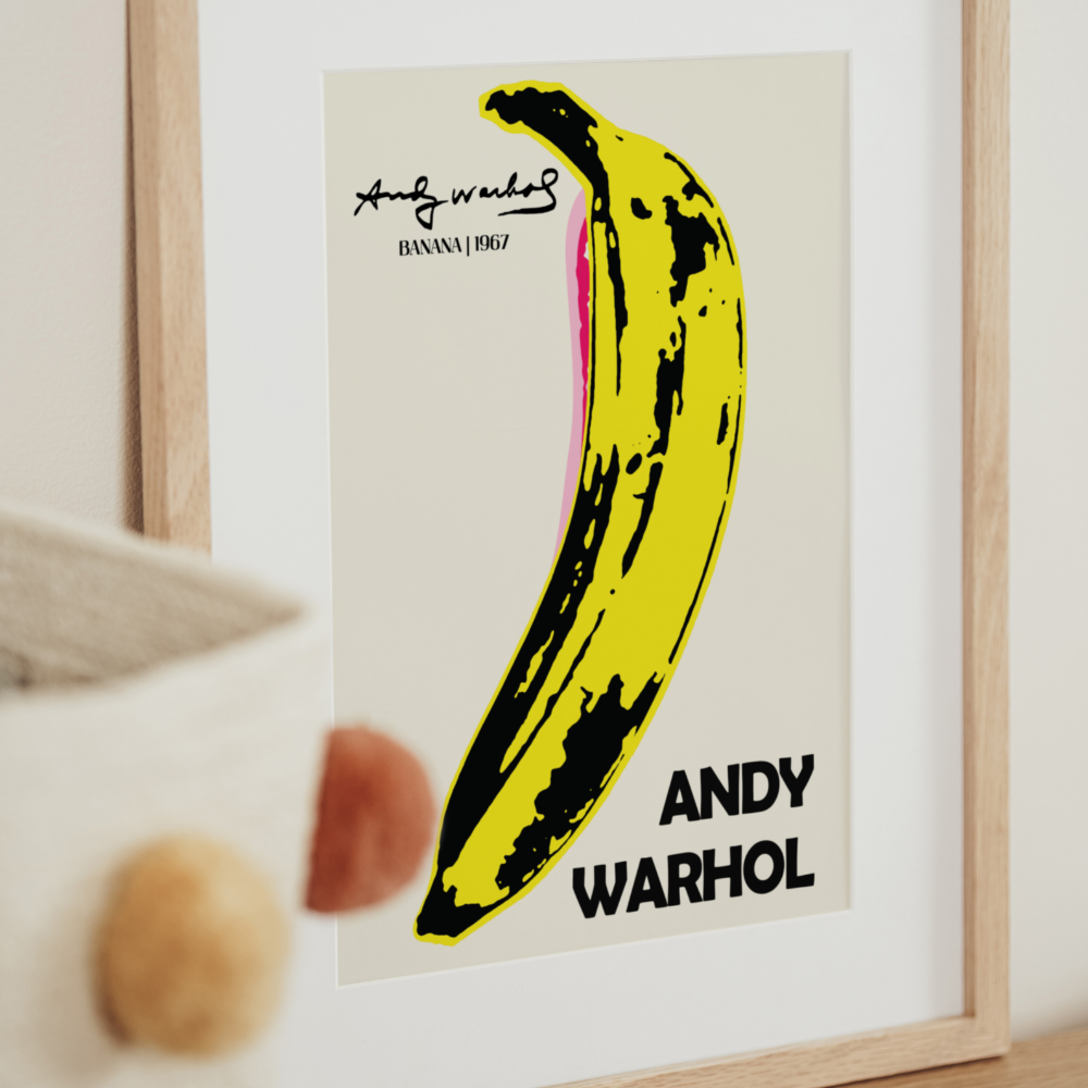 Banana | Andy Warhol | Art Print