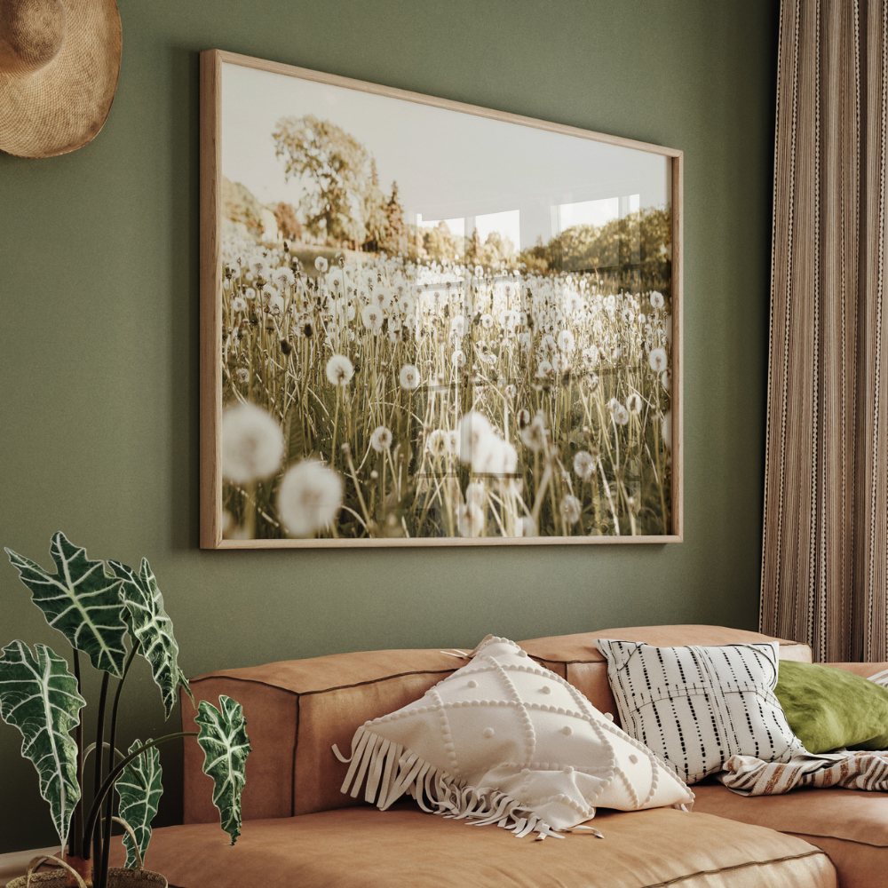 Field of Dandelions | Photography Art Print