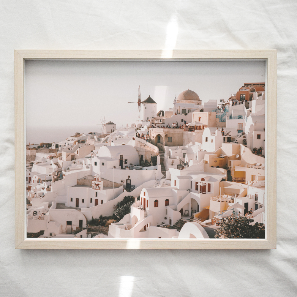 Santorini Views | Photography Art Print