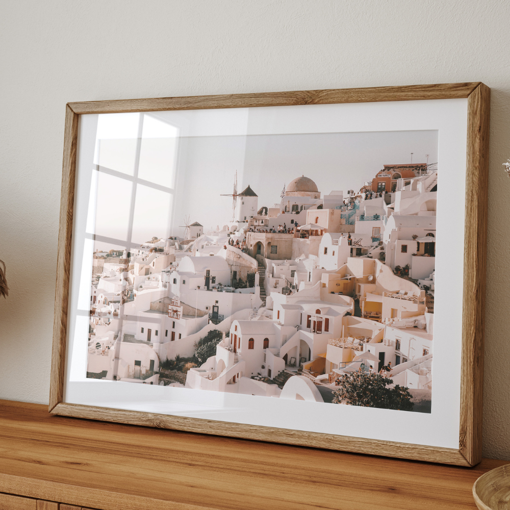 Santorini Views | Photography Art Print