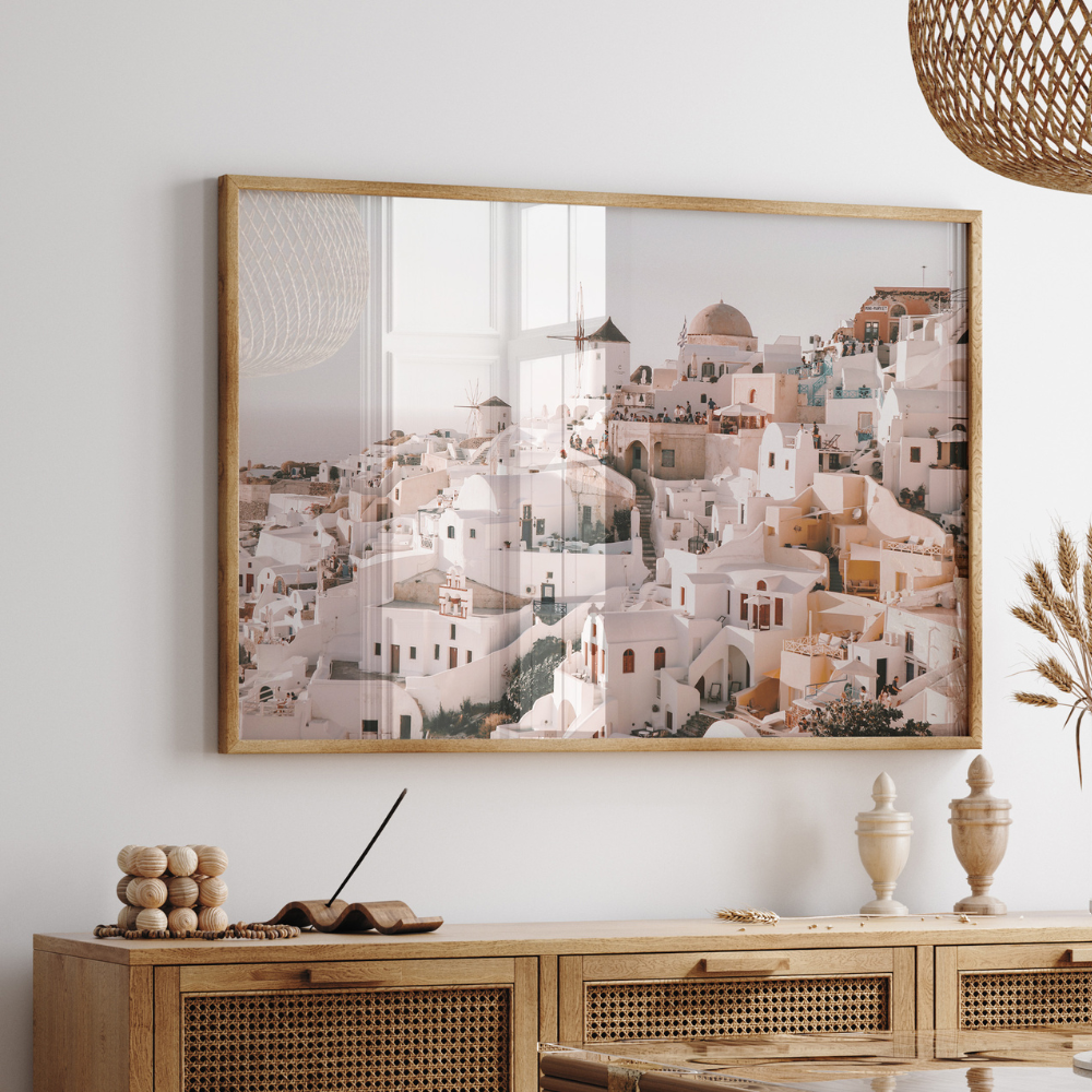 Santorini Views | Photography Art Print
