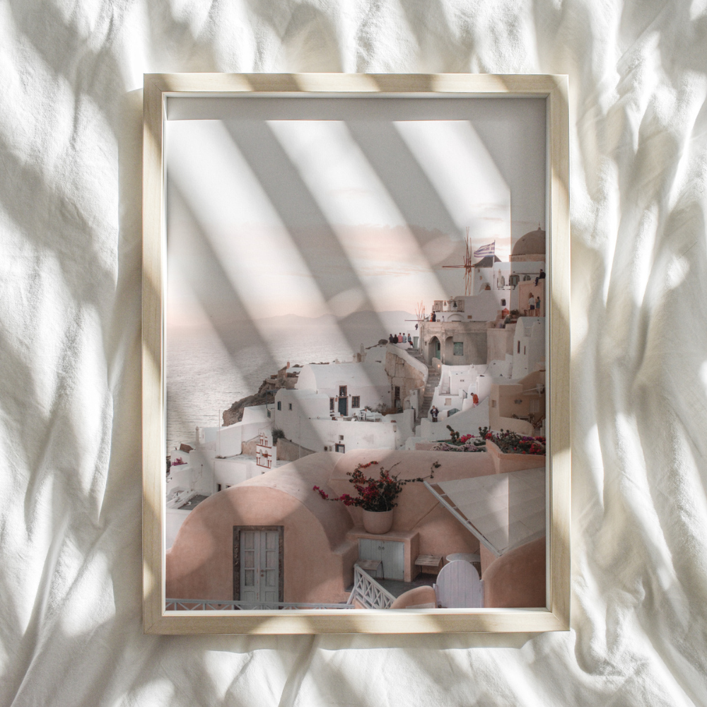 Santorini Coast | Photography Art Print