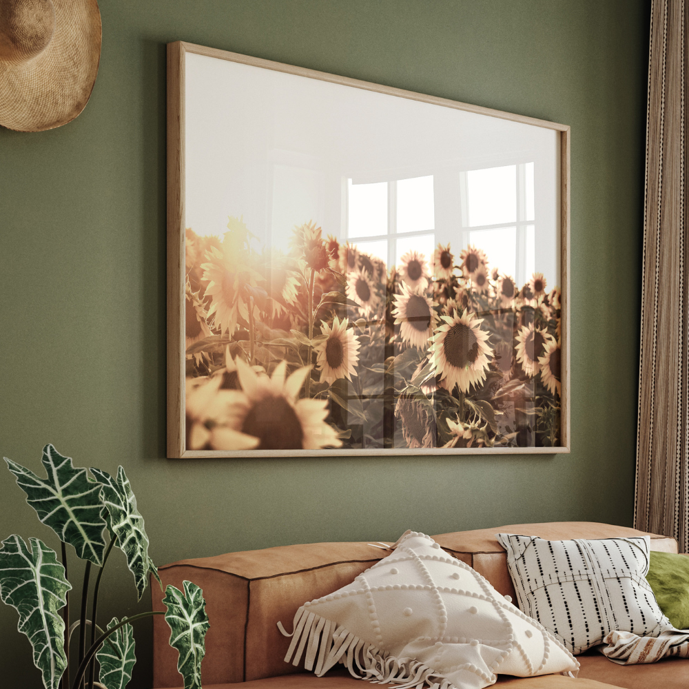 Sunflower Field | Photography Art Print