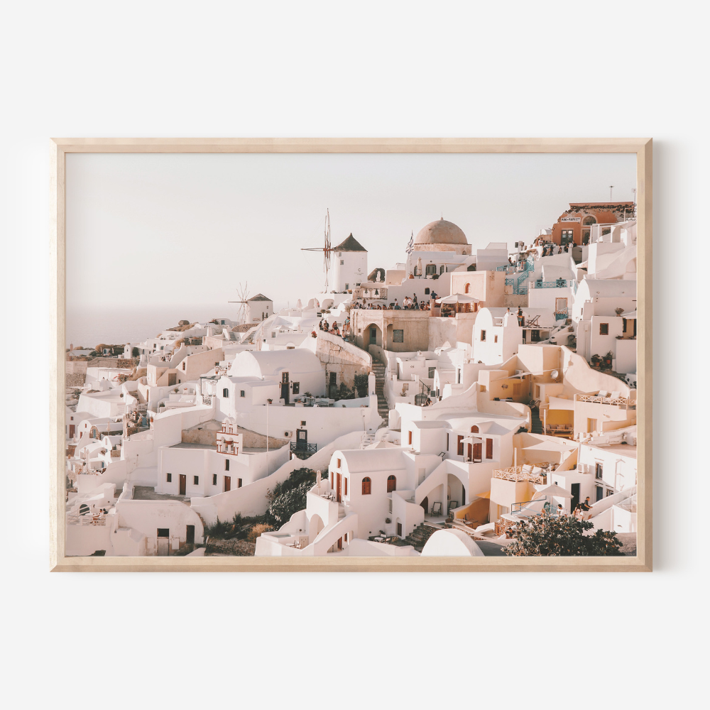 Santorini Views | Photography Art Print