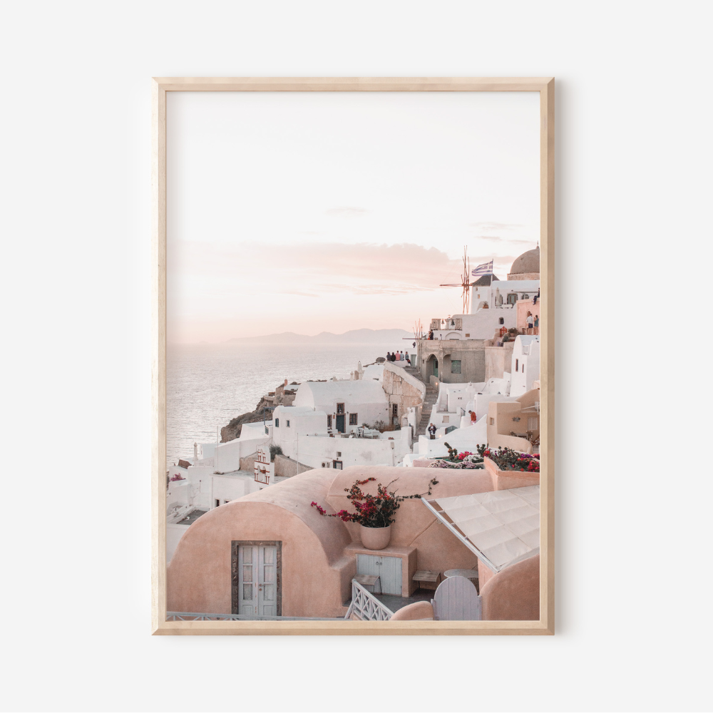 Santorini Coast | Photography Art Print