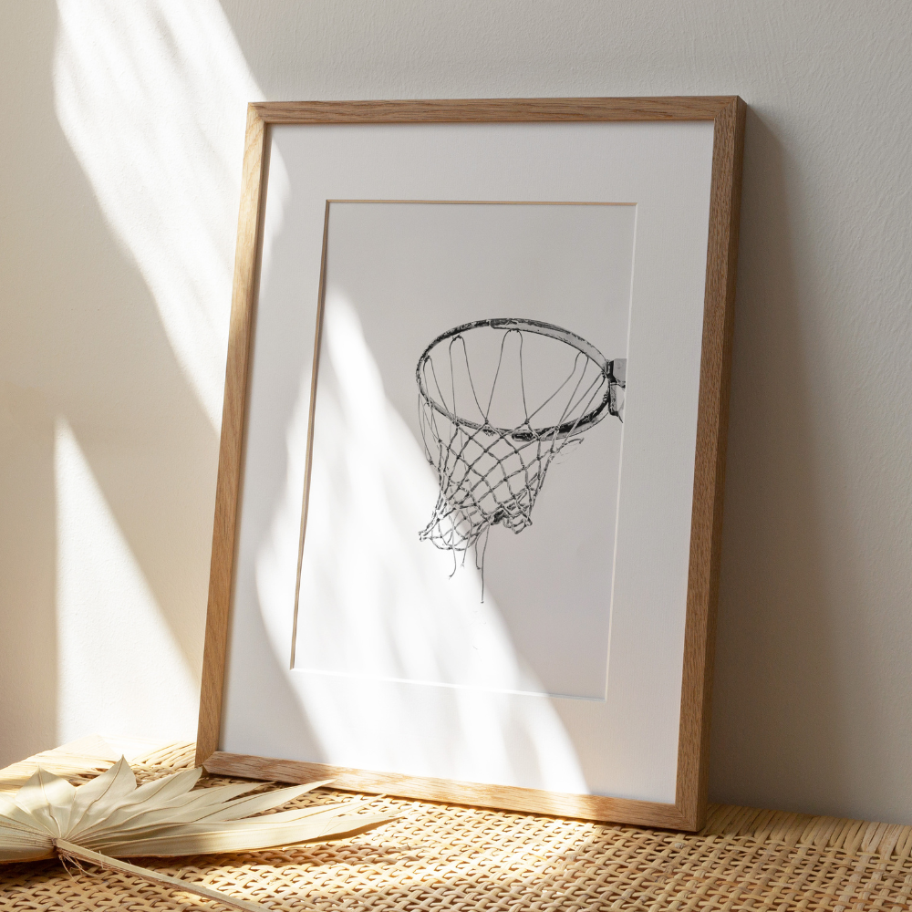 Basketball Hoop | Photography Art Print