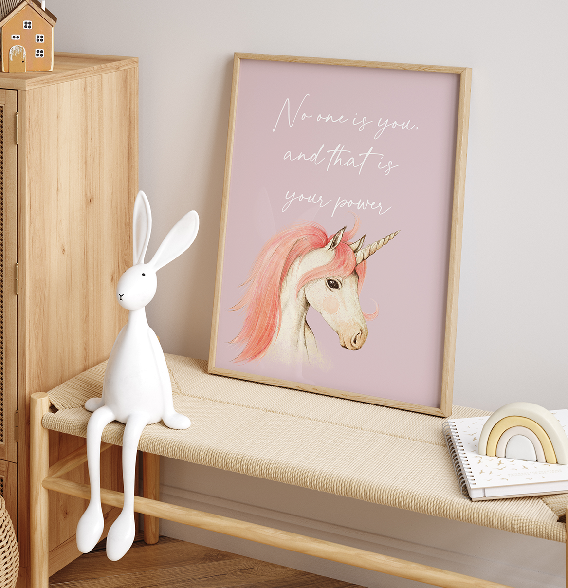 No One Is You - Unicorn | Art Print