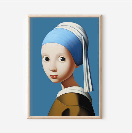 Girl with a Pearl Earring | Art Print