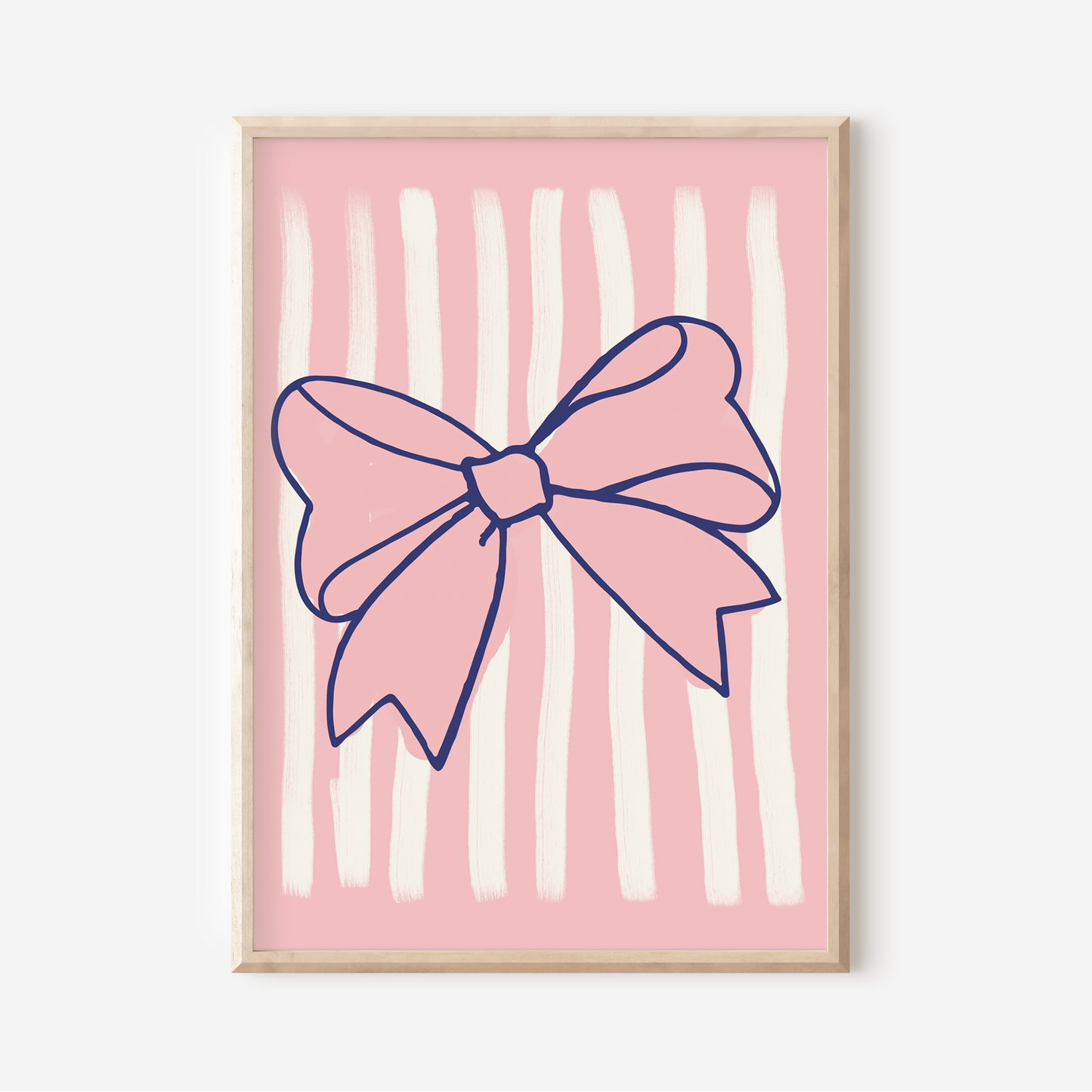 Pink Bow | Art Print