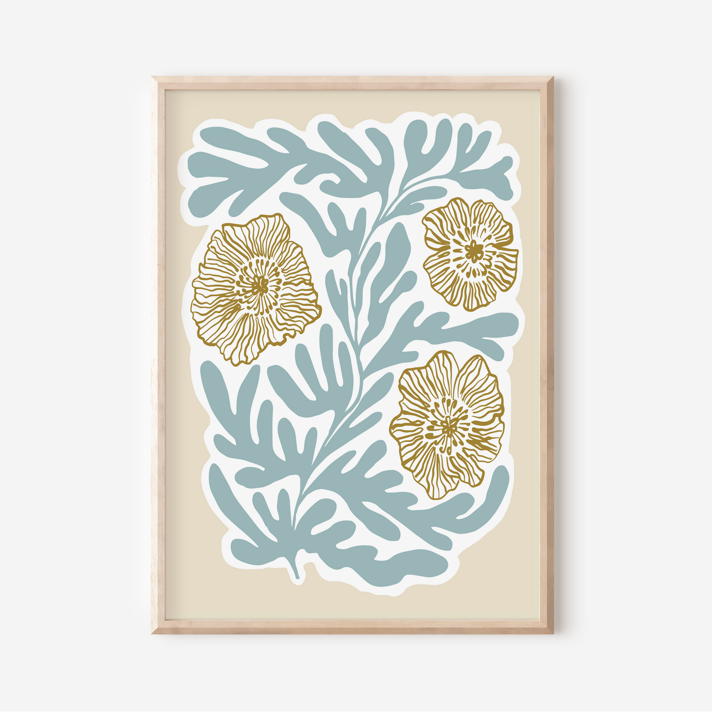 Abstract Botanical No6 | Art Print