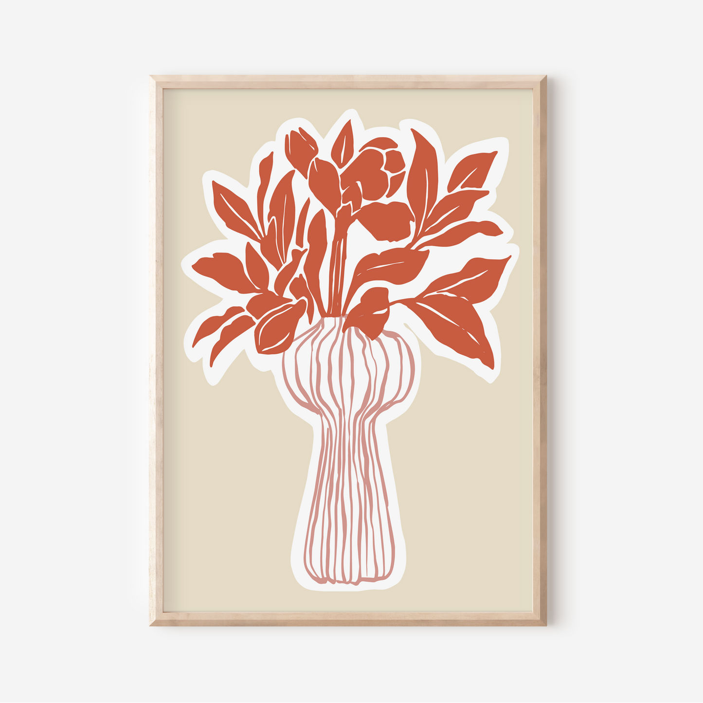 Abstract Botanical No7 | Art Print