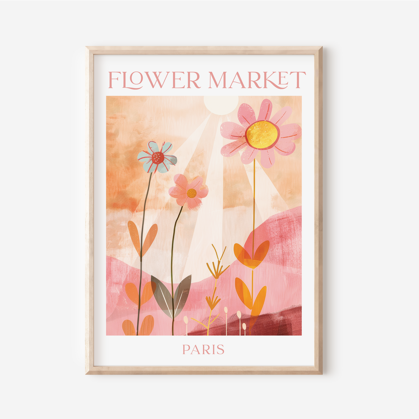 Flower Market Paris | Art Print