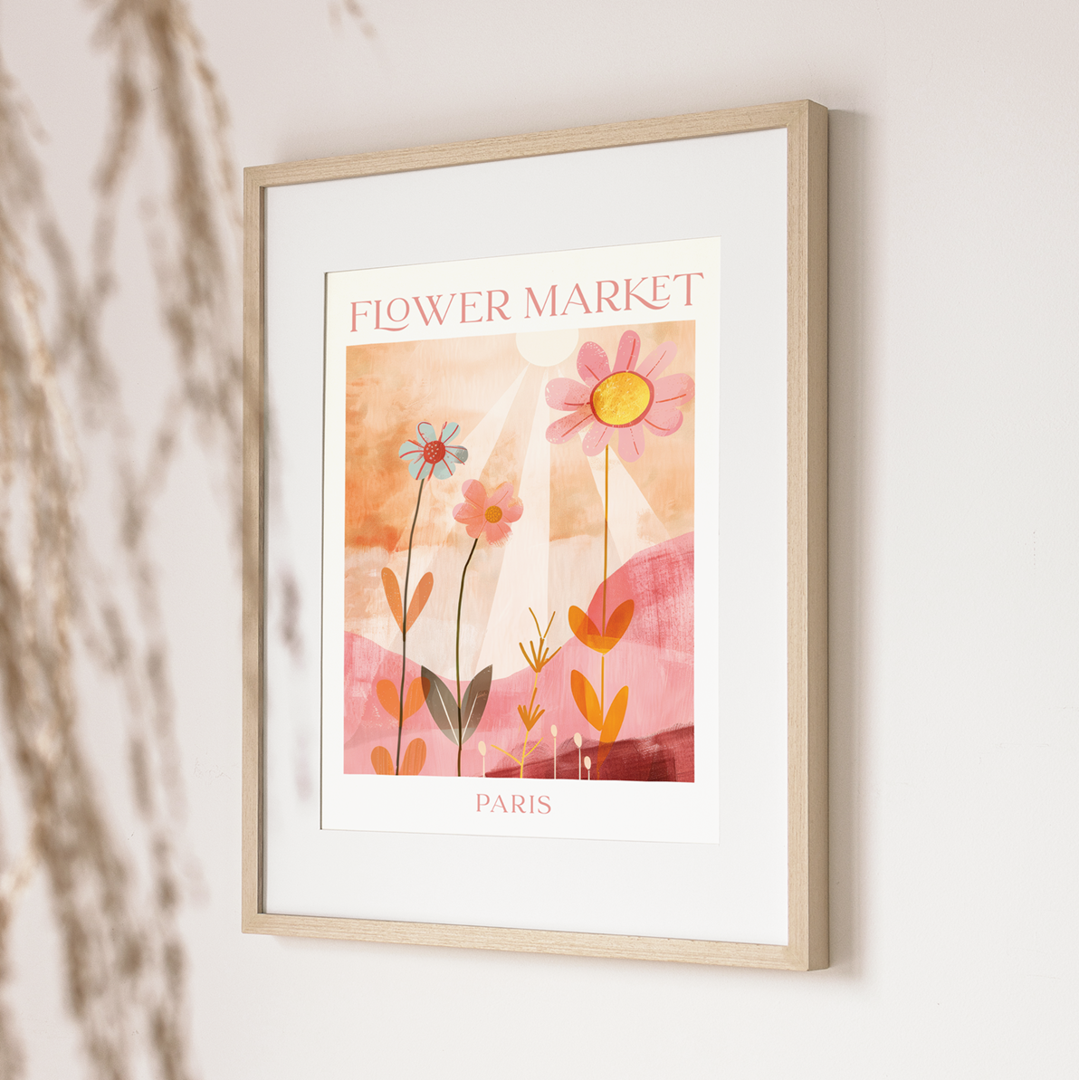 Flower Market Paris | Art Print