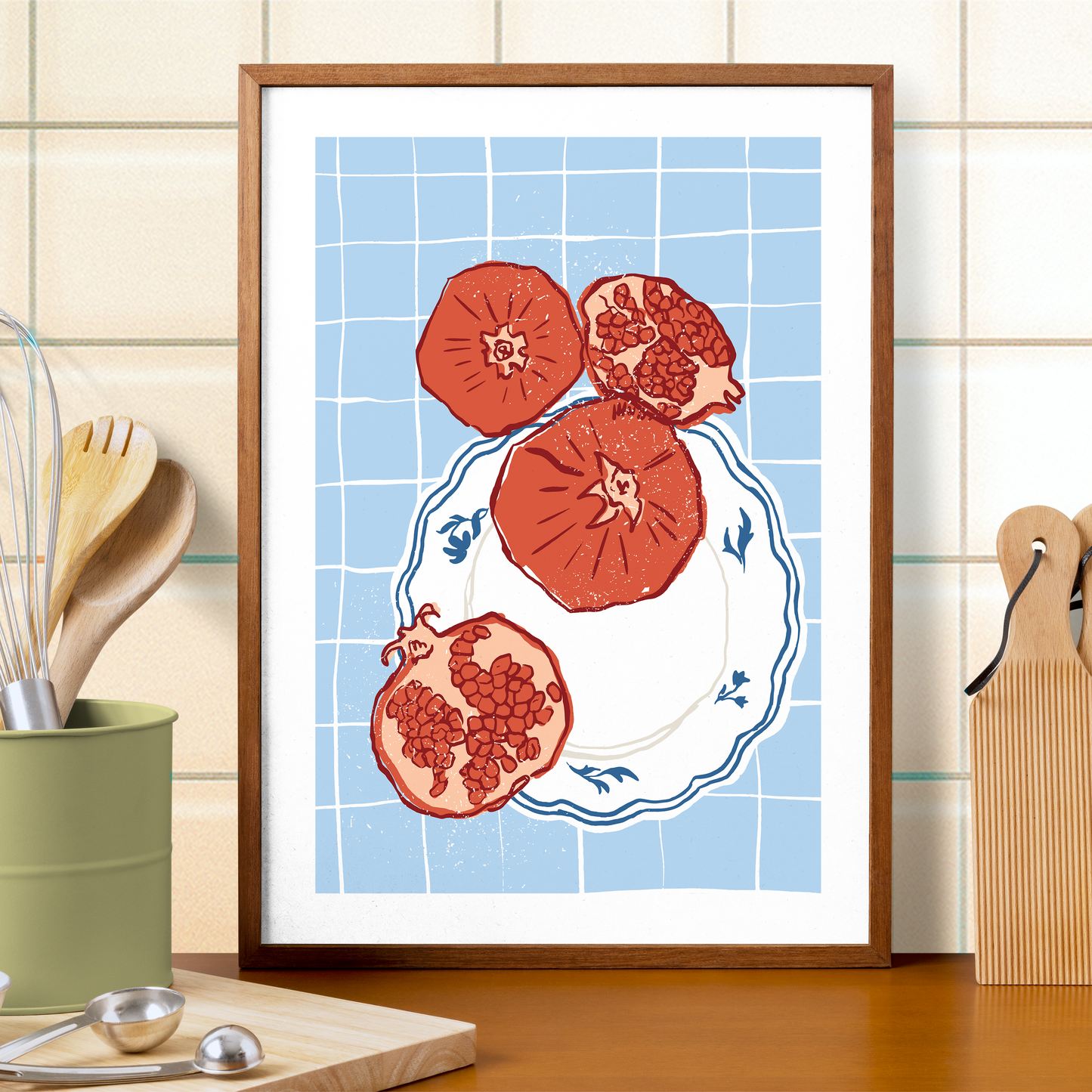 Pomegranates | Art Print