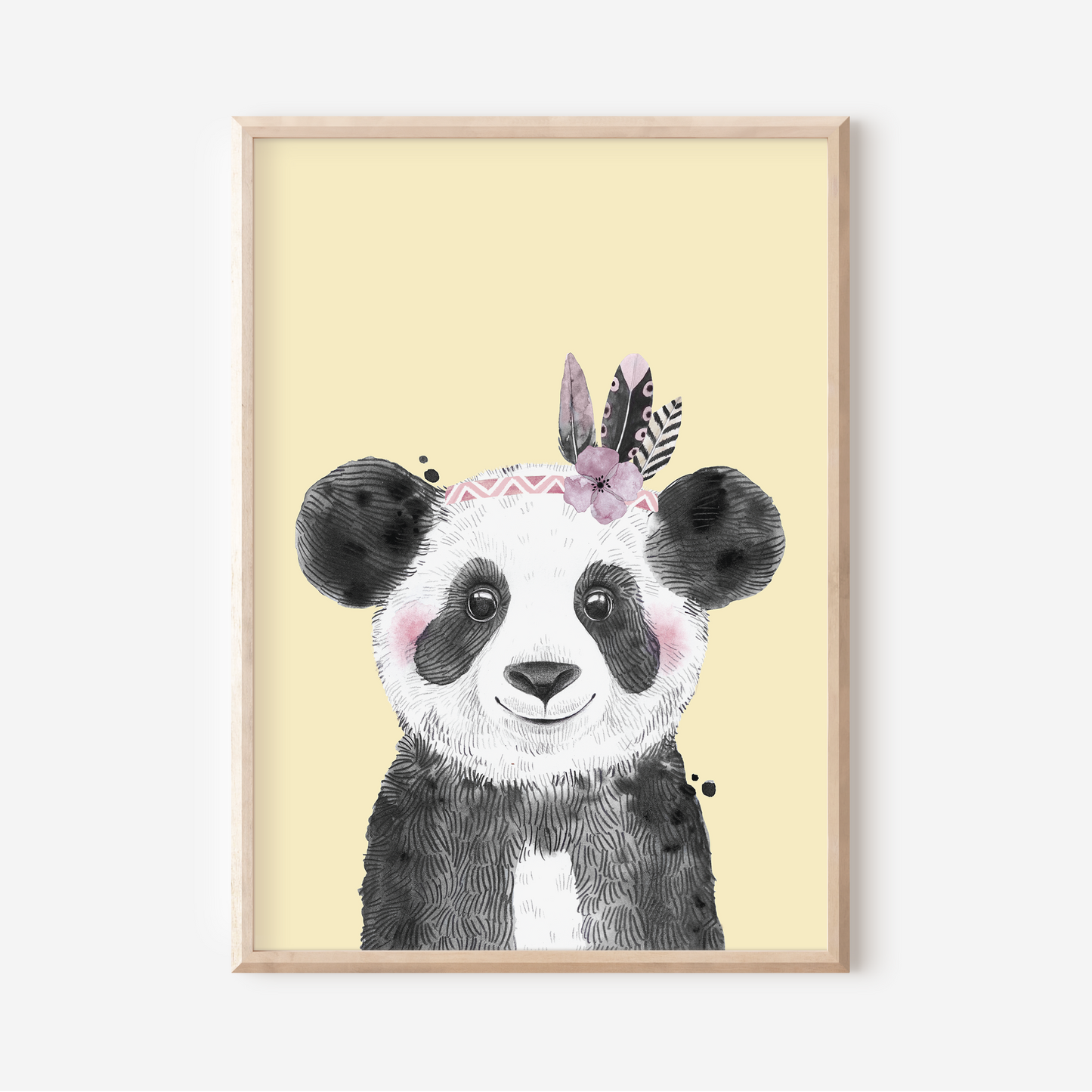 Poppy Panda | Art Print