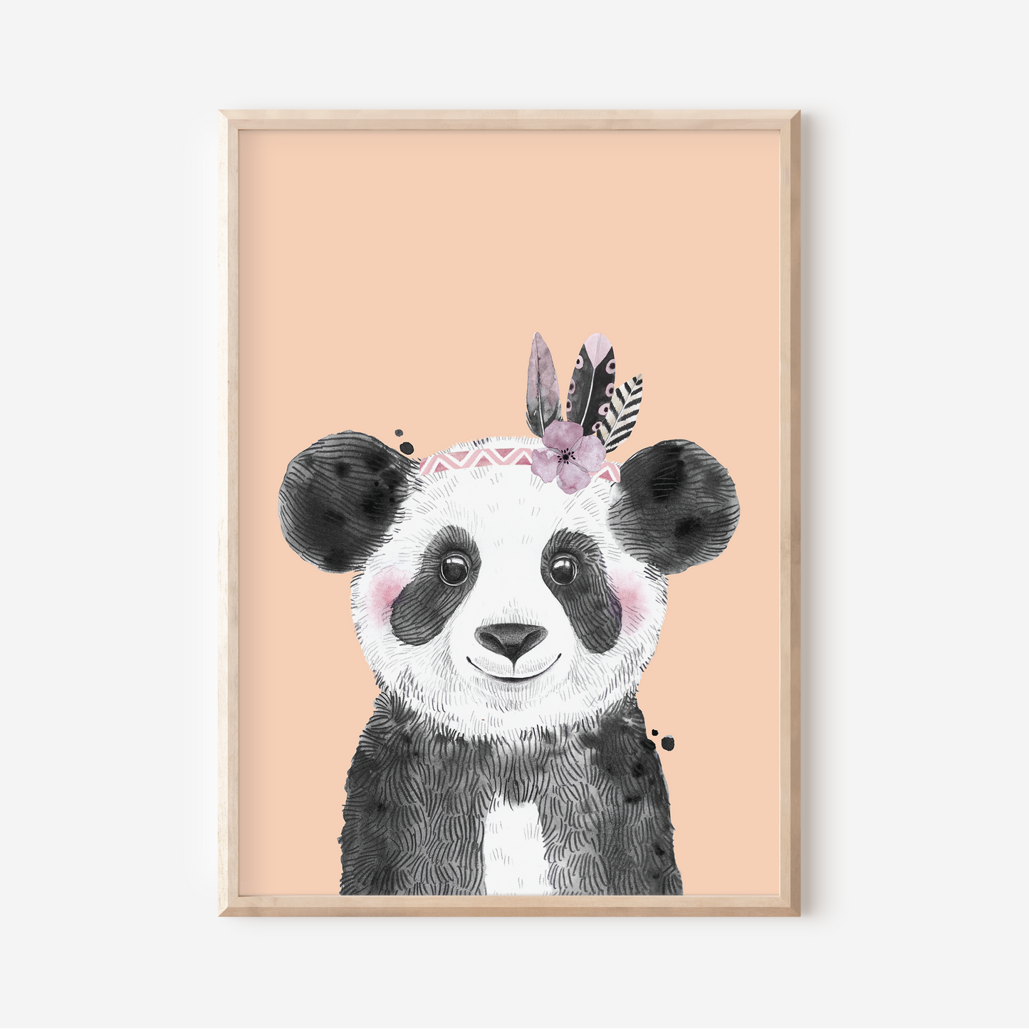 Poppy Panda | Art Print