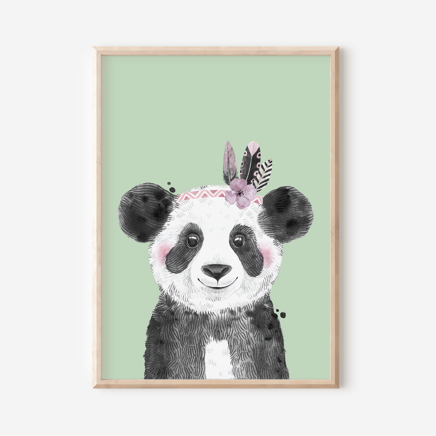 Poppy Panda | Art Print