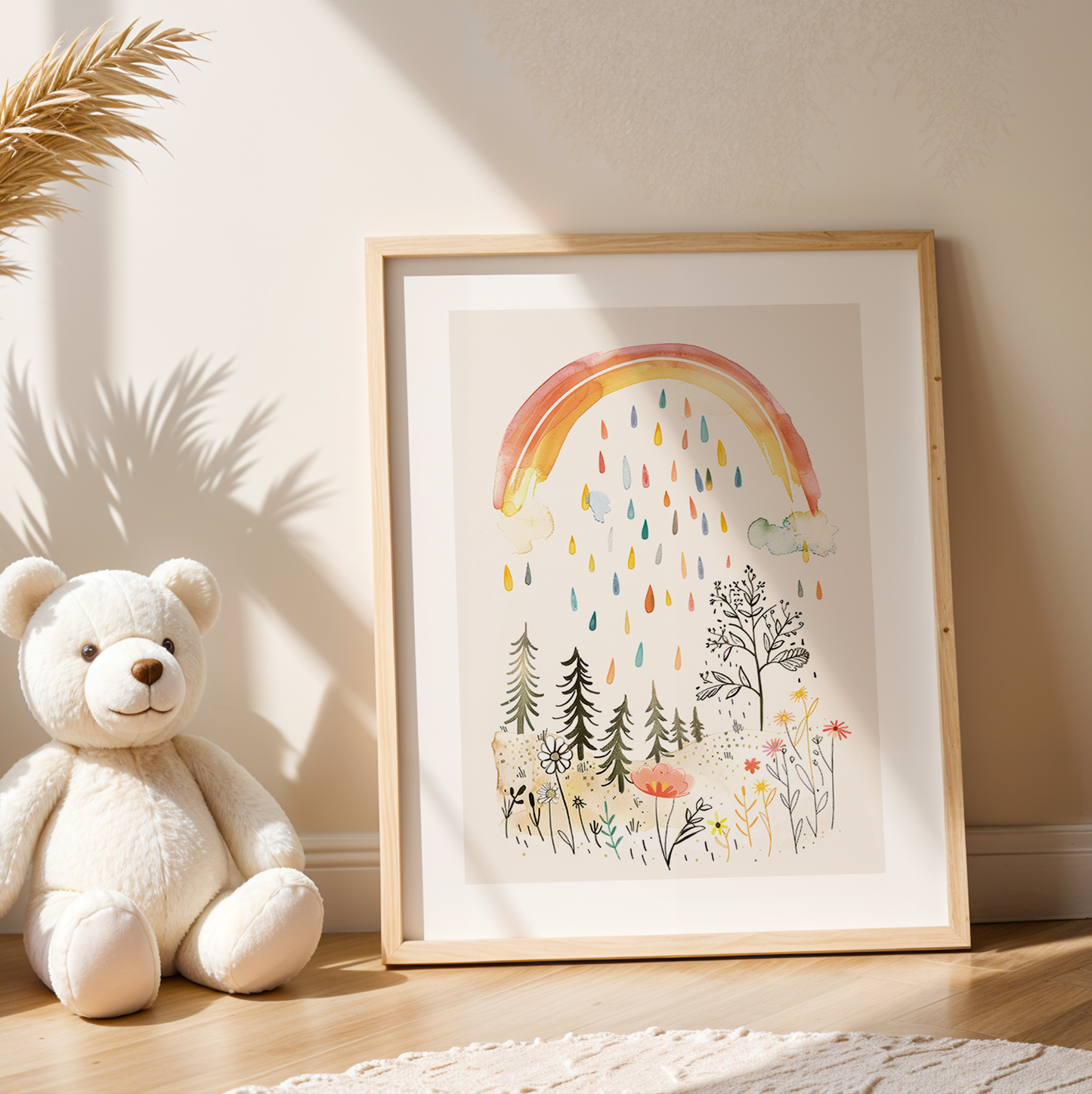 Raining Rainbow | Art Print