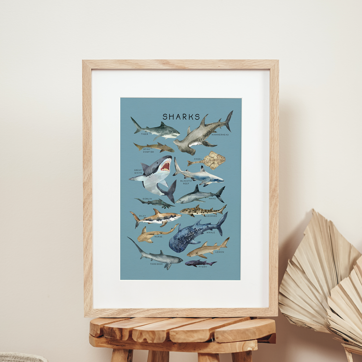 Sharks | Art Print