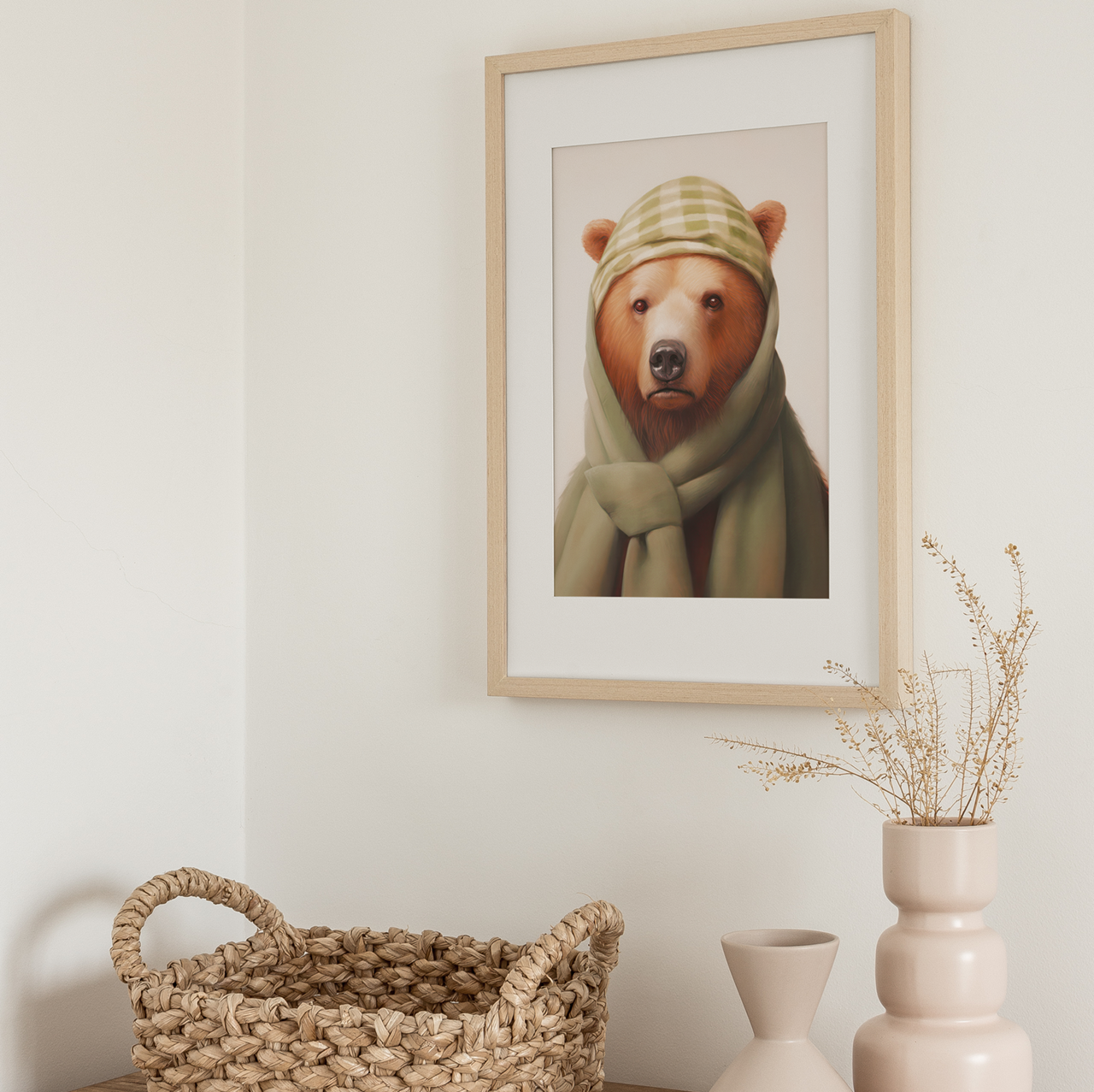 Vintage Bear | Art Print – inkling.nz