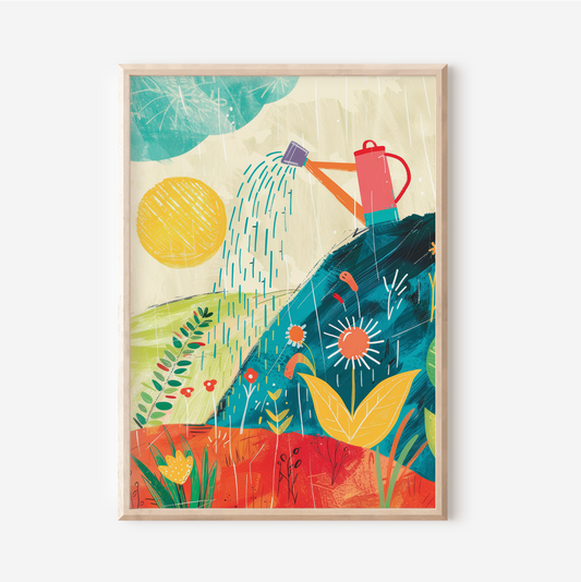 Water Your Garden | Art Print