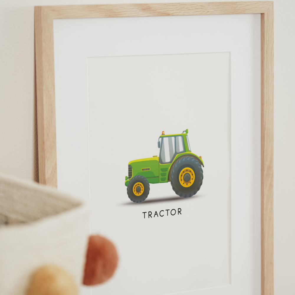 Farm Tractor | Art Print