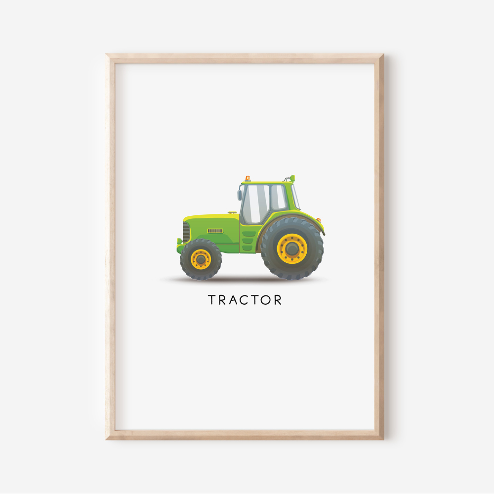 Farm Tractor | Art Print