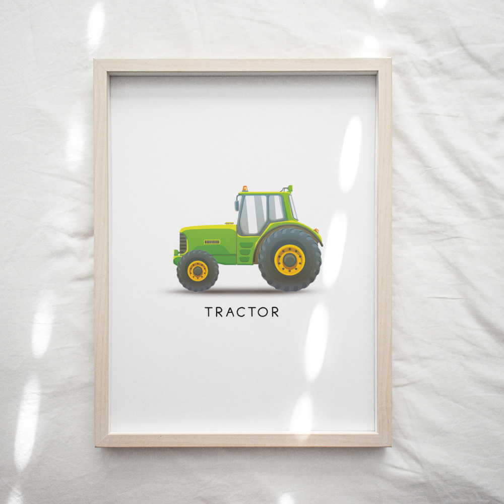 Farm Tractor | Art Print