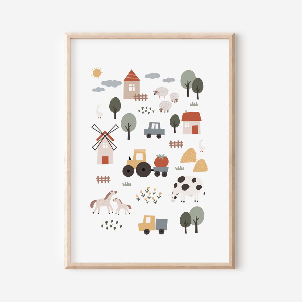 Farm Duo Set | Art Prints