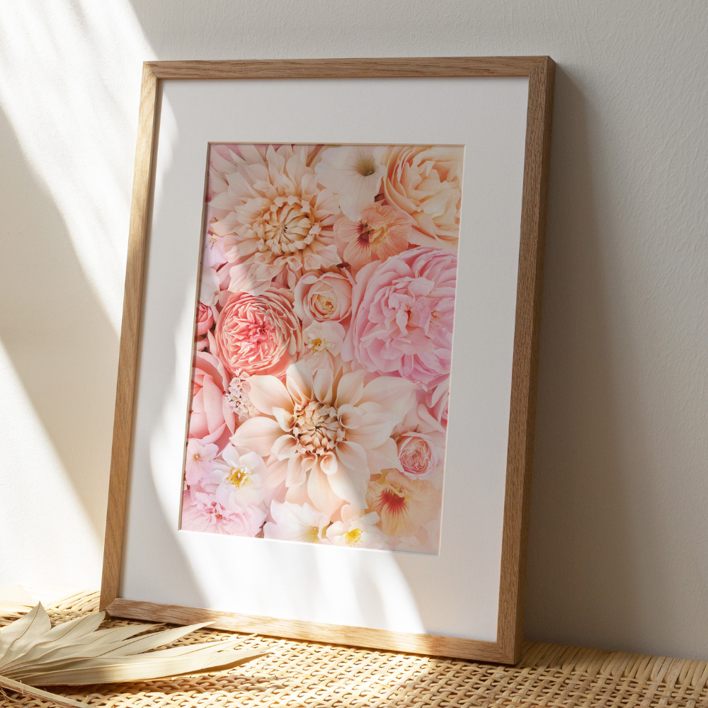 Blooming Dahlias | Photography Art Print